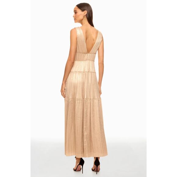 SIMKHAI Vallen Gown in Champagne - Picture 2 of 16